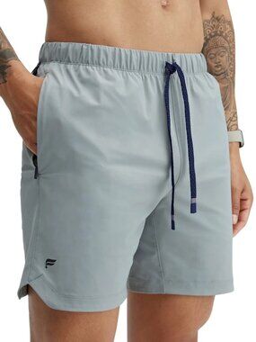 Fabletics Men's Slate Gray The One Unlined Training Swimming Board Short Sz XXL